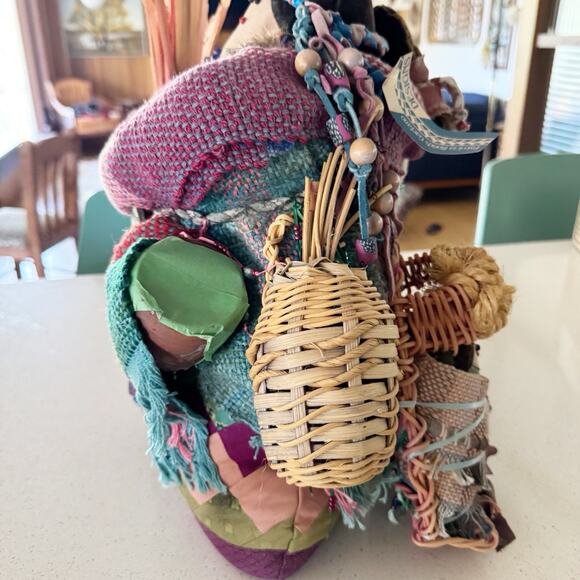 Patricia Bonds Gaetano Signed Dated 1992 Native American Mother Papoose Doll - Picture 7 of 11